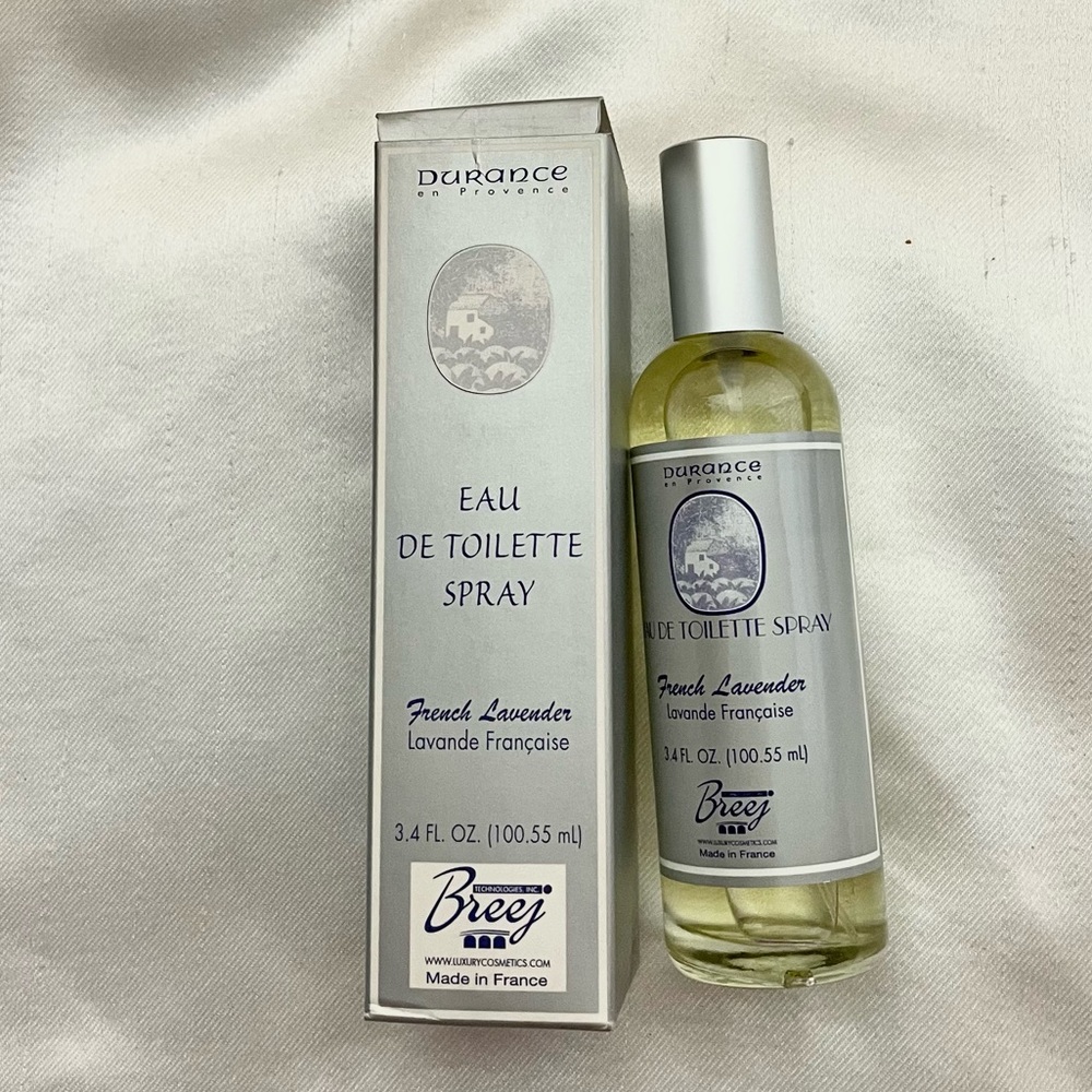 NEW Durance toilette spray lavender 3,4oz breez